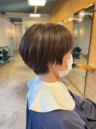 ショート カラー 畑村 まゆみのヘアスタイル