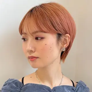 ショート カラー ショート/ボブ/パー マ原宿🪷Akinaのヘアスタイル