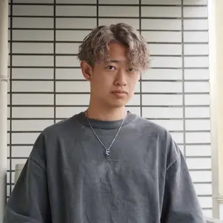 メンズ 毛流れヘア×眉 ワックス/RIKUのヘアスタイル