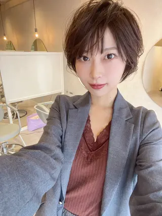 ショート ✂ショート・ボブ専門 顔型診断✂奥田裕仁のヘアスタイル