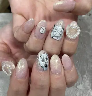 ネイル 東 千夏のネイルデザイン