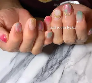 ネイル ﾈｲﾙﾙｰﾑﾘｯｶ 𝐦𝐚𝐲𝐮のネイルデザイン