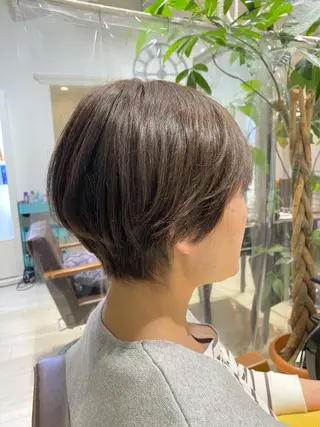 ショート 福田 里央のヘアスタイル