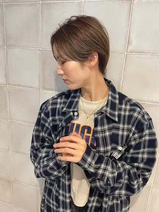 ショート ヘアアレンジ メンズカット大歓迎 🫧HONOKA🪽のヘアスタイル