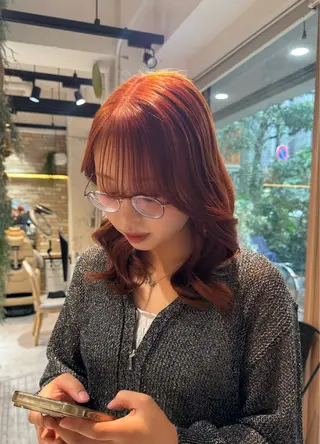 カラー Miyuu🎀カラー ・束感マツエク👀✨のマツエク・マツパデザイン