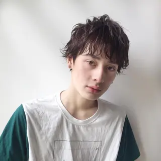 パーマ メンズ 井上 美奈子のヘアスタイル