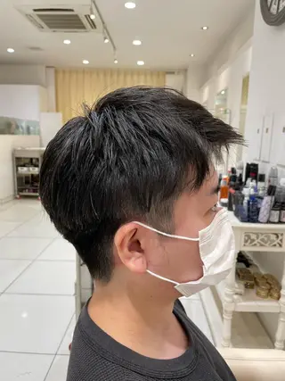 ショート メンズ ユ カの眉毛・アイブロウイメージ