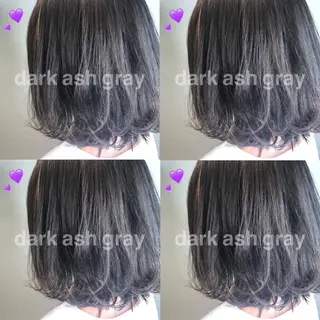 ショート カラー 烏丸韓国ヘア🇰🇷 ayaka🎀のヘアスタイル