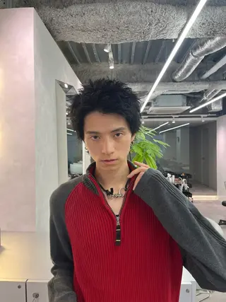 メンズ メンズ特化美容師 水野友貴のヘアスタイル