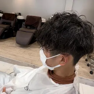 パーマ メンズ メンズサロンGRIT 店長 深山一平のヘアスタイル