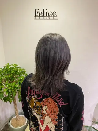 ミディアム 粕川 達哉のヘアスタイル