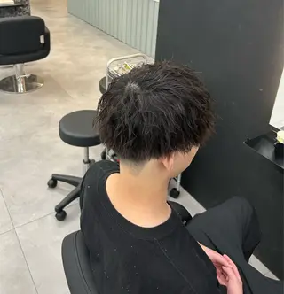 パーマ メンズ 山田 航平のヘアスタイル