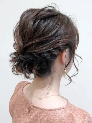 ショート ヘアアレンジ KANAMI日暮里 韓国ヘア・メイクのヘアスタイル