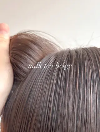 ミディアム カラー 艶カラー🫧 猿渡 響のヘアスタイル