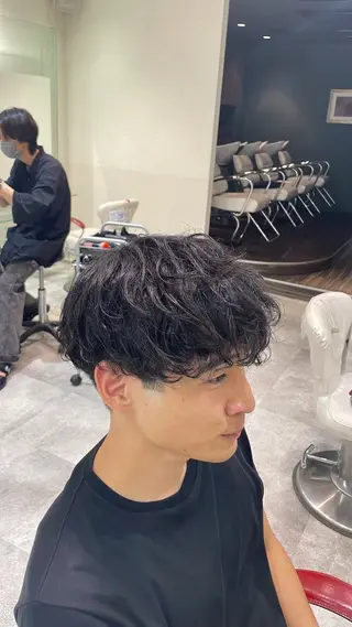 パーマ メンズ 大曽根/パーマ / ryo🐉のヘアスタイル