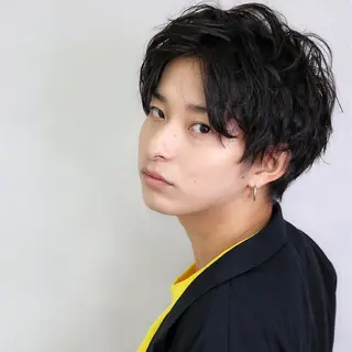 メンズ 半個室メンズ カット🥕羽鳥淳妃のヘアスタイル