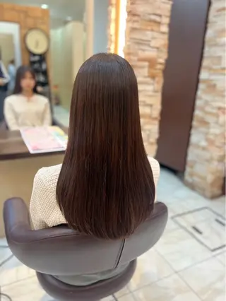 ロング 皆川 優奈のヘアスタイル