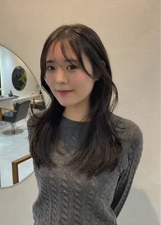 ロング 前川 瑞希のヘアスタイル