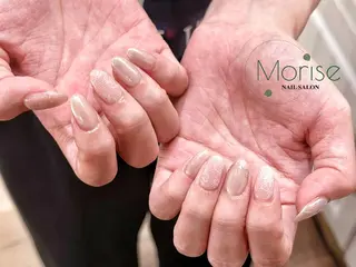 ネイル MoriseNail Jr研修💜はるかのネイルデザイン