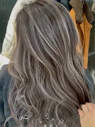 ロング カラー ✨レイヤーカット 海外ヘア/原宿✨のヘアスタイル
