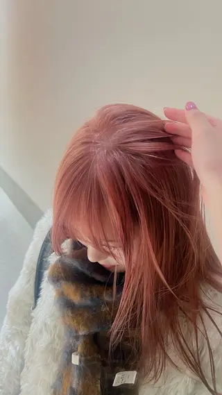 カラー 한국에English OK🌼unaのヘアスタイル