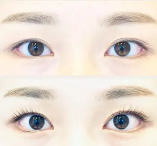 マツエク・マツパ アンドルーチェ スクールのマツエク・マツパデザイン