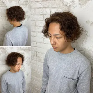 パーマ メンズ メンズサロン IVY 池袋駅前店のヘアスタイル