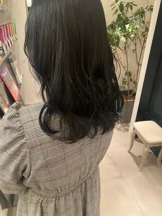 セミロング カラー riria/ボブ /透明感カラー🎀のヘアスタイル