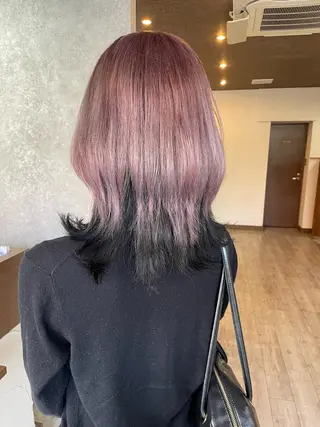 セミロング カラー 🫧ヒシダアキ taboo.i🫧のヘアスタイル