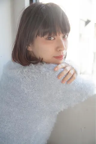 ショート パーマ 代官山 ボブヘアーのヘアスタイル