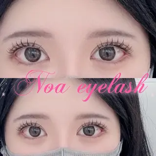 マツエク・マツパ Noa eyelashのマツエク・マツパデザイン