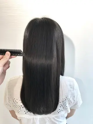 ロング カラー パーマ ヘアアレンジ 🥇髪質改善🥇 polon代表鵜澤のヘアスタイル