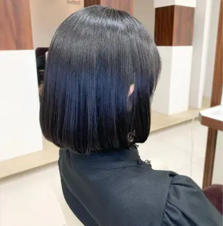 ミディアム パーマ miiro 長津田 髪質改善 フジムラのヘアスタイル