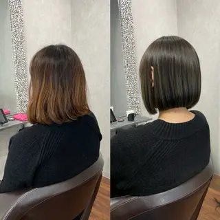 ミディアム ＳＨＩ ＺＵのヘアスタイル