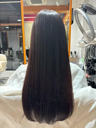 ロング レイヤー×透明感 ヘアセット/ミサトのヘアスタイル
