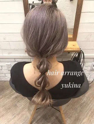 セミロング ✨透明感ケアカラー✨ 長野ゆきなのヘアスタイル