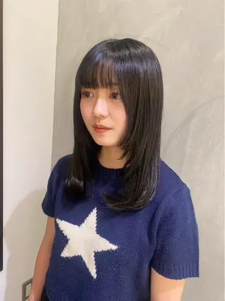 ロング いとう ほのかのヘアスタイル