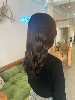 カラー 廣元 早紀のヘアスタイル