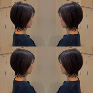 ショート 藤森 希美のヘアスタイル