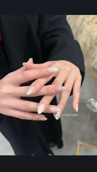 ネイル NAGISA🧁🎀 持ち込み⌇パラジェルのネイルデザイン