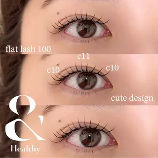 マツエク・マツパ kirin💎LED ＆healthy🌸のマツエク・マツパデザイン