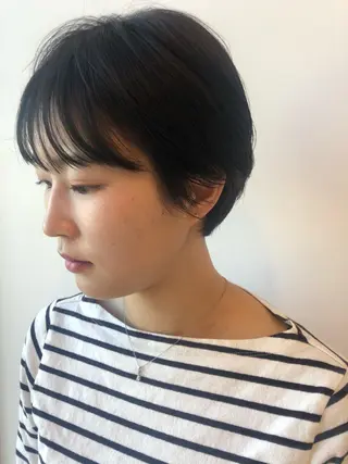 ショート ヤマモト マイのヘアスタイル