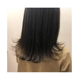 ミディアム ❁⃘ ち だ り さ ❁⃘のヘアスタイル