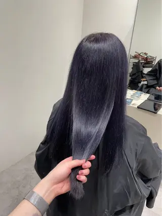 カラー 杉谷 知怜のヘアスタイル