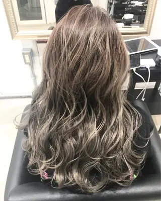 ロング カラー ヘアアレンジ 縮毛矯正 髪質改善寺坂雄飛💐のヘアスタイル