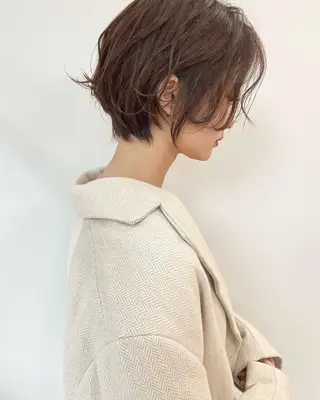 ショート hanae 福岡/ 西新美容室のヘアスタイル