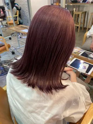 カラー 🦋newi hau'oli カナのヘアスタイル