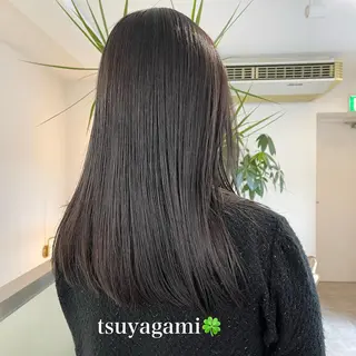 ロング カラー 黒崎 勝巳のヘアスタイル