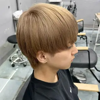 カラー メンズ メンズパーマ/ メッシュ📍ユリのヘアスタイル