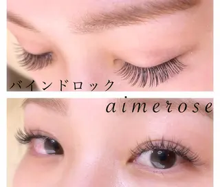 マツエク・マツパ AIMEROSE 梅田店のマツエク・マツパデザイン